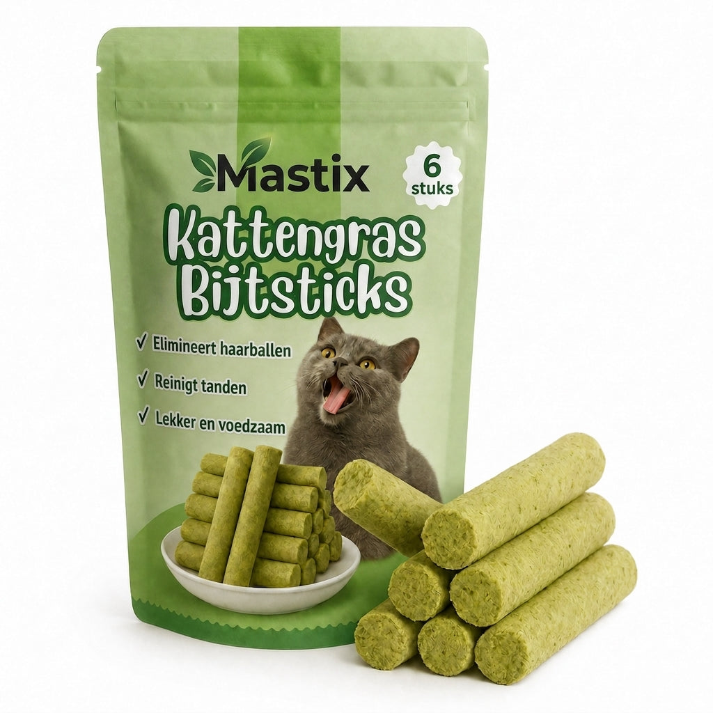 1 stuk (6 kattenstokjes)